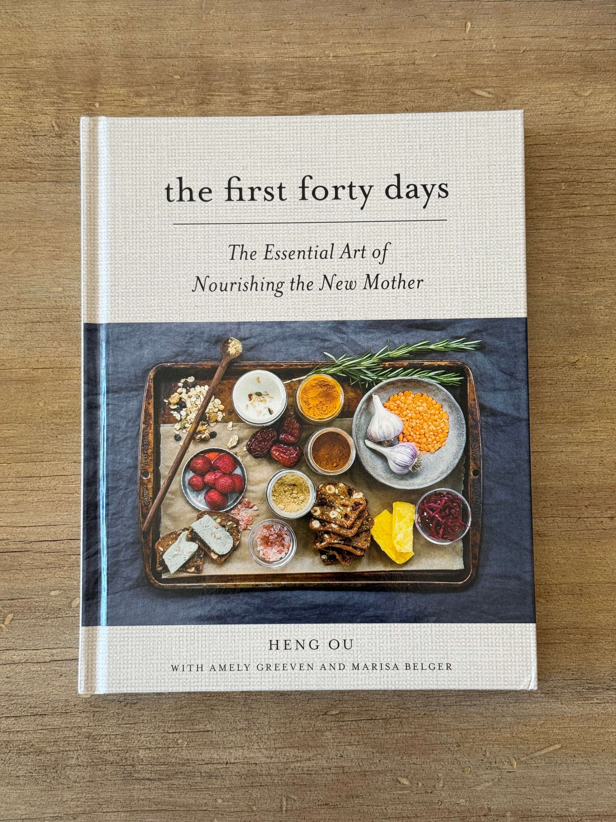 “The First Forty Days” by Heng Ou - Hardcover Book