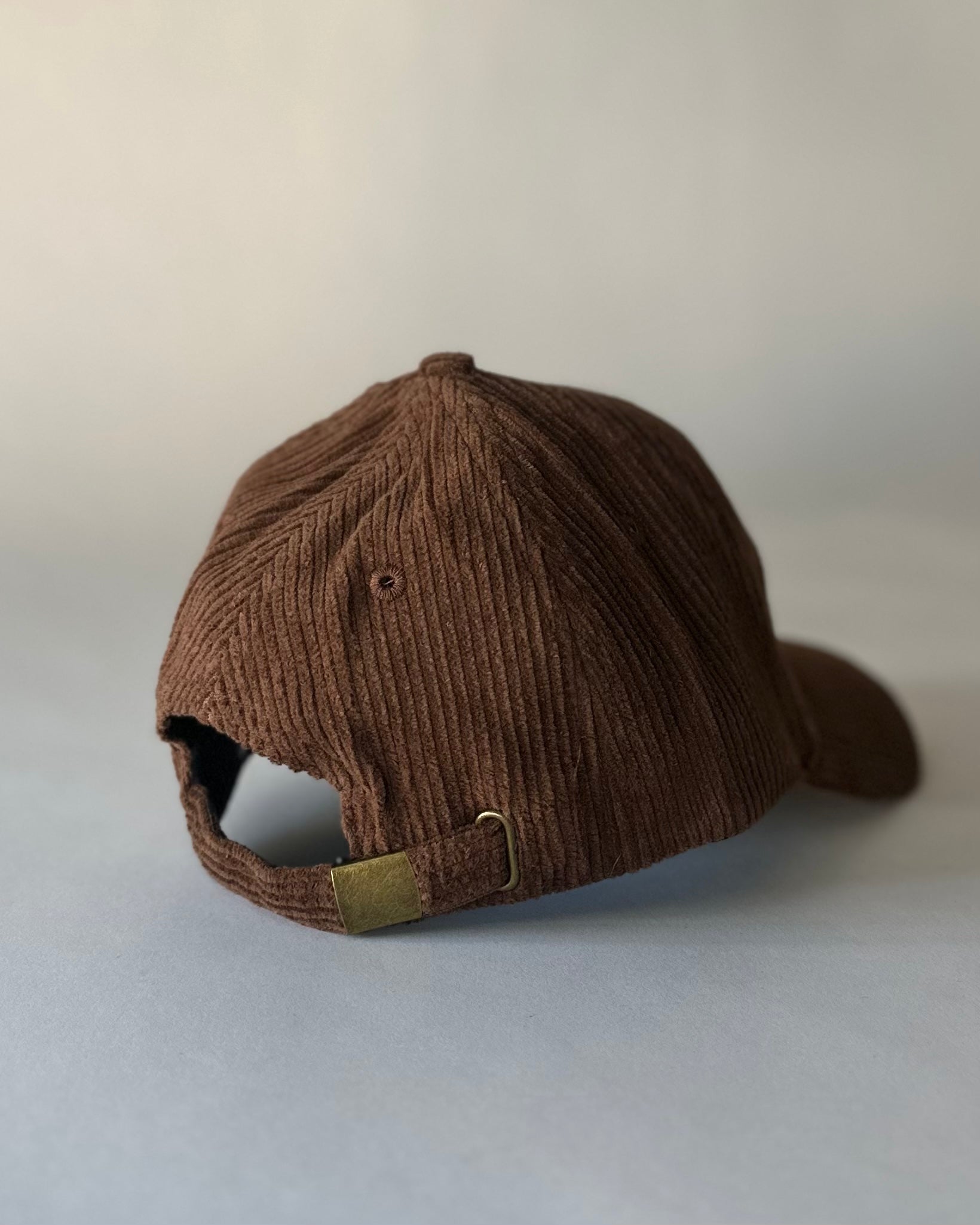 Corduroy Logo Hat - Chestnut