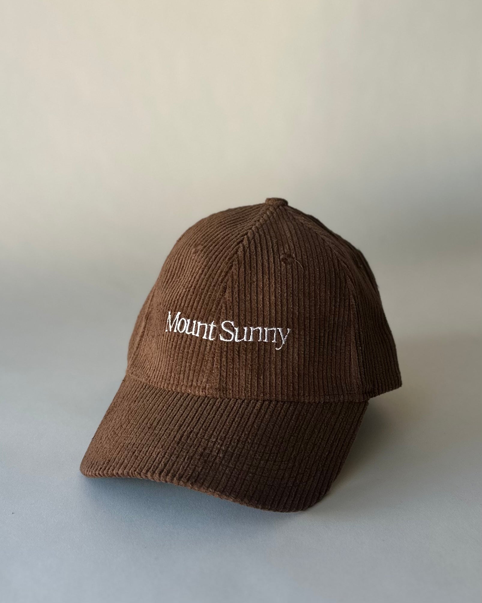 Corduroy Logo Hat - Chestnut