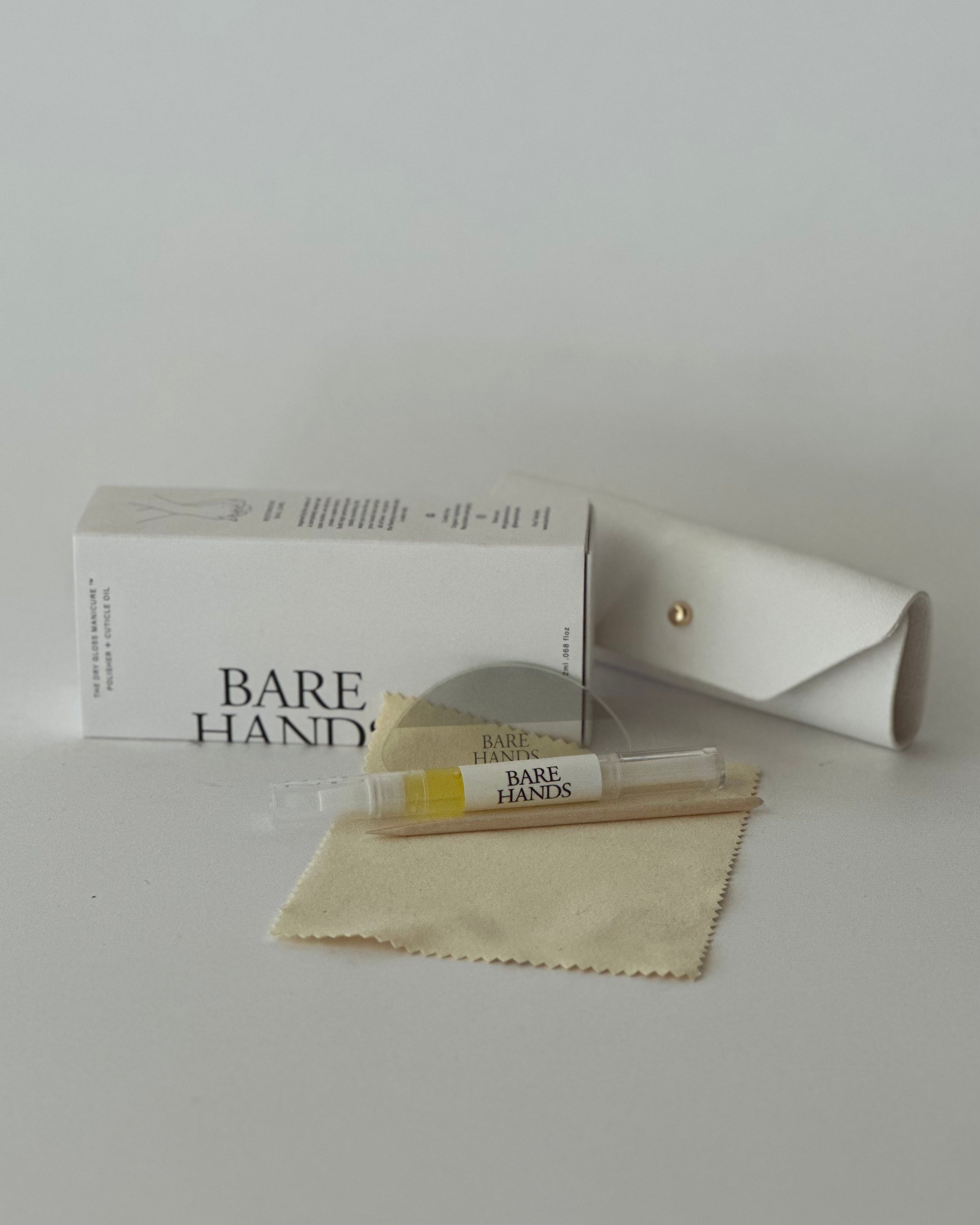 The Dry Gloss Manicure Kit. – Bare Hands