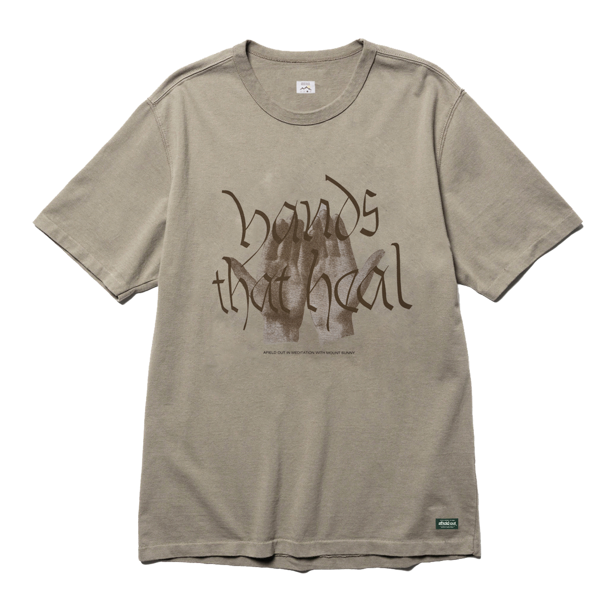 HANDS Short Sleeve Tee - Sand