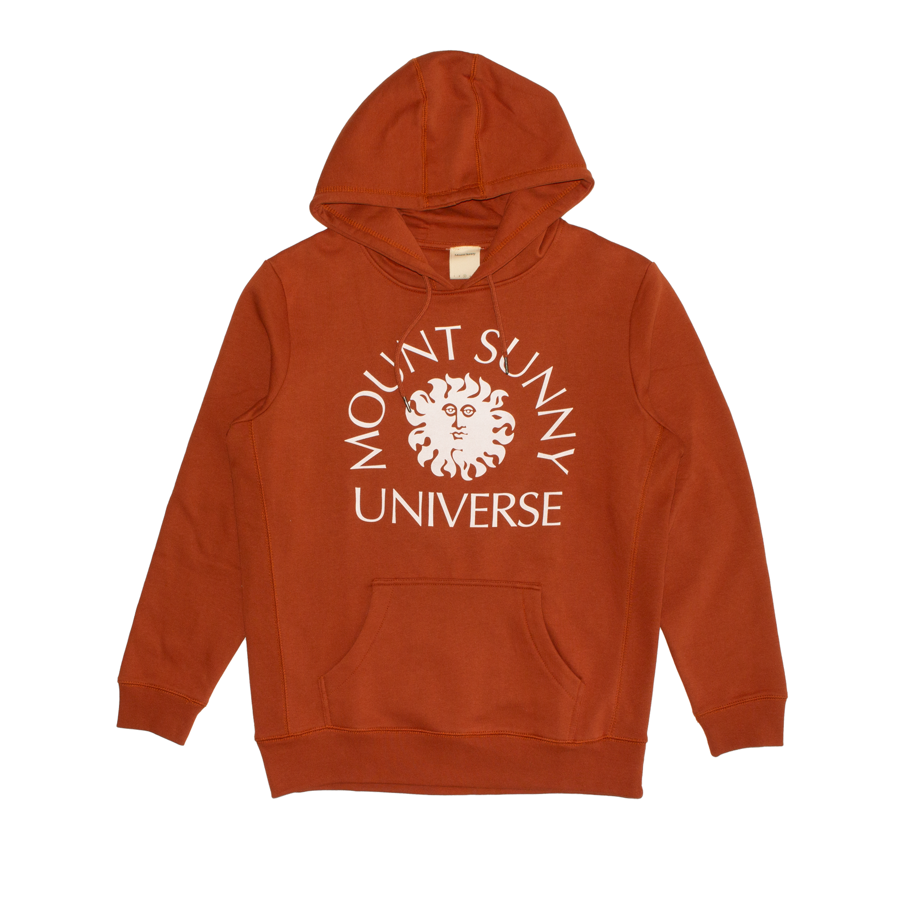 UNIVERSE Hooded Sweatshirt - Rust