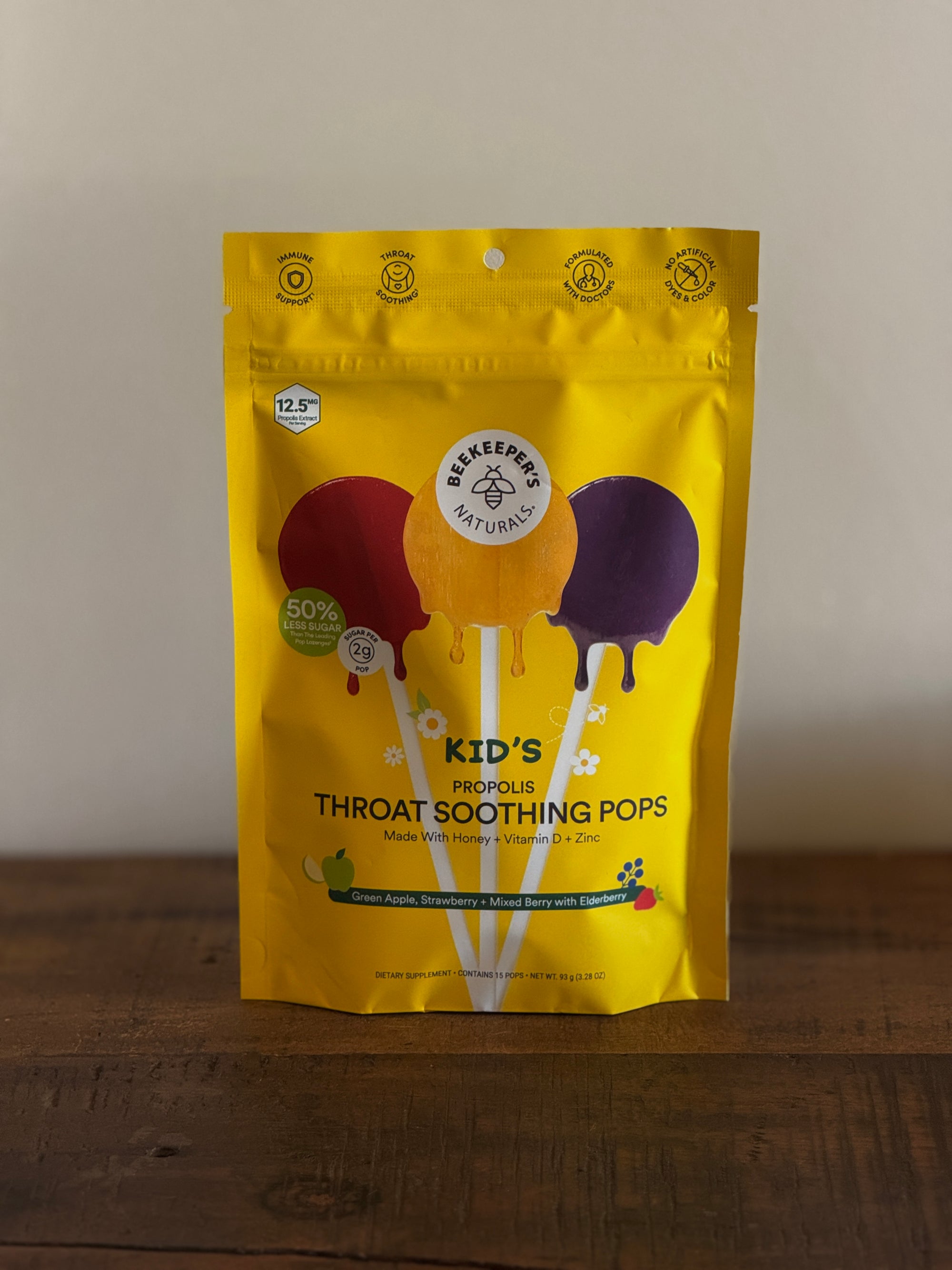 Kid’s Throat Soothing Lollipops