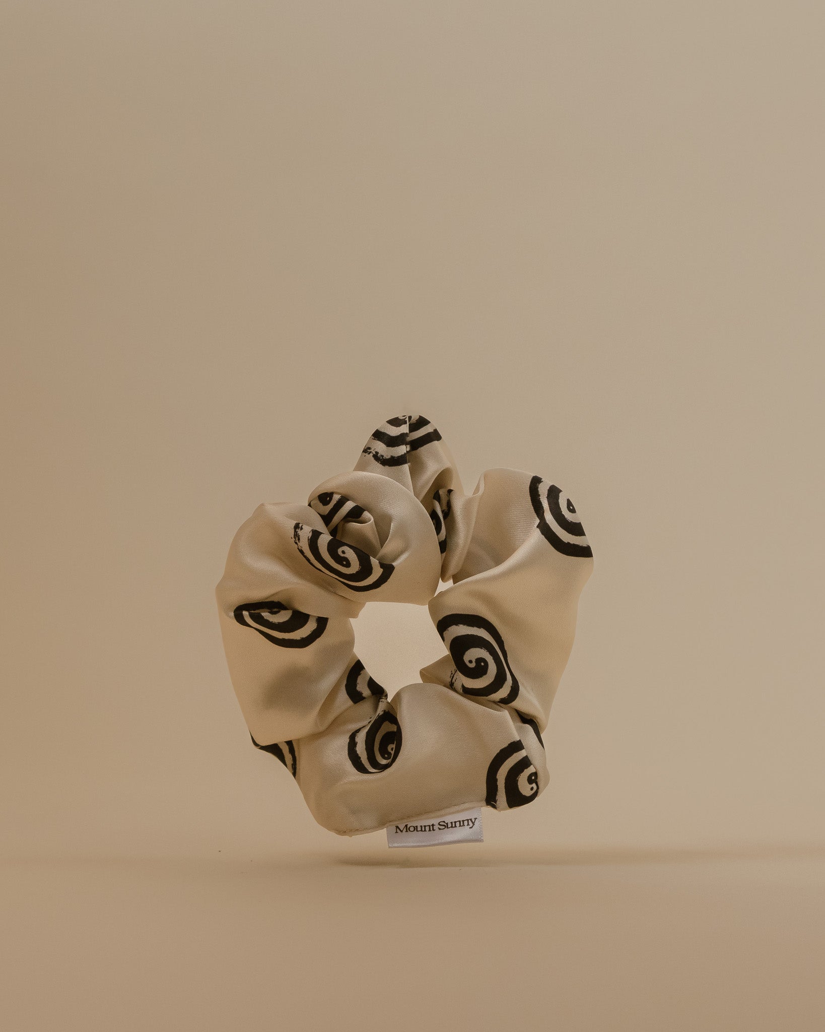 Silk Spiral Scrunchie