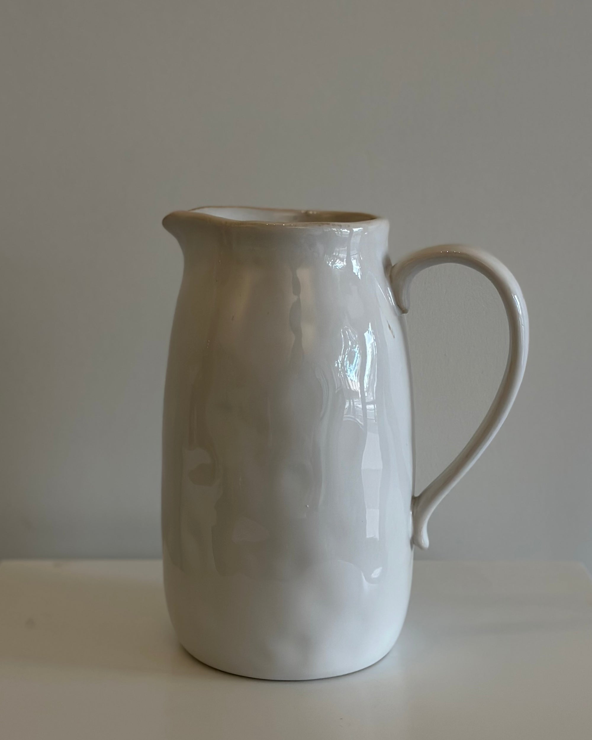 Ceramic Pitcher, 62 oz