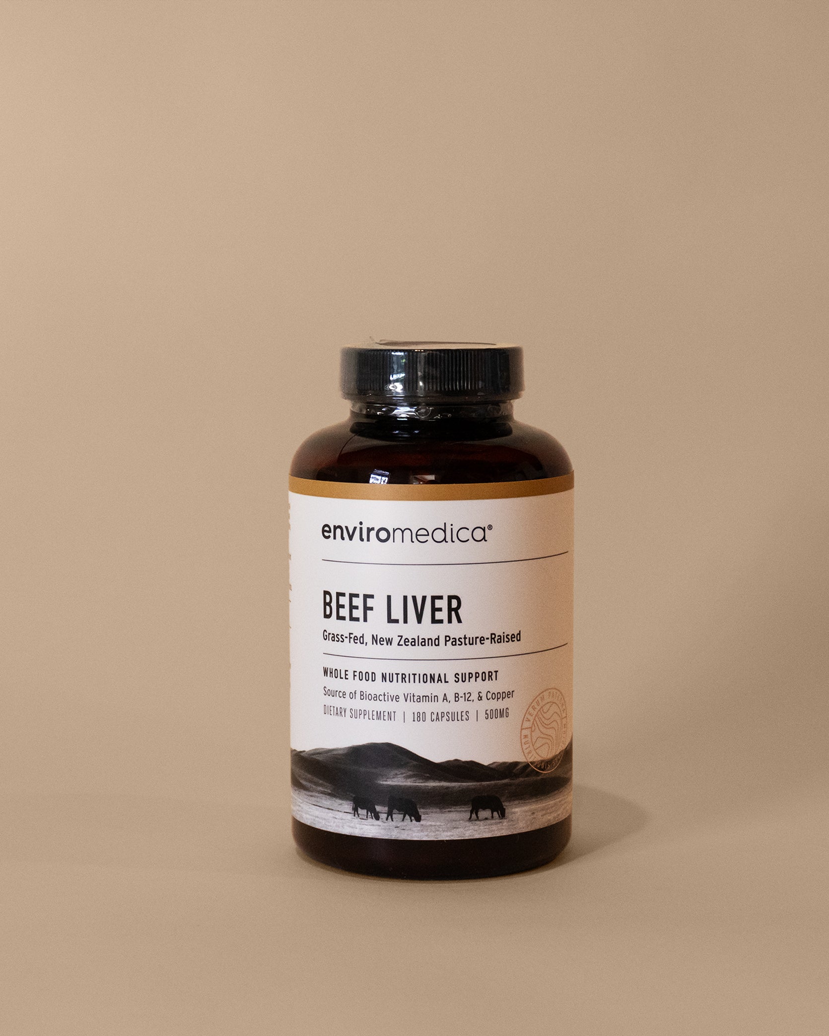 Grass-fed Beef Liver Supplement
