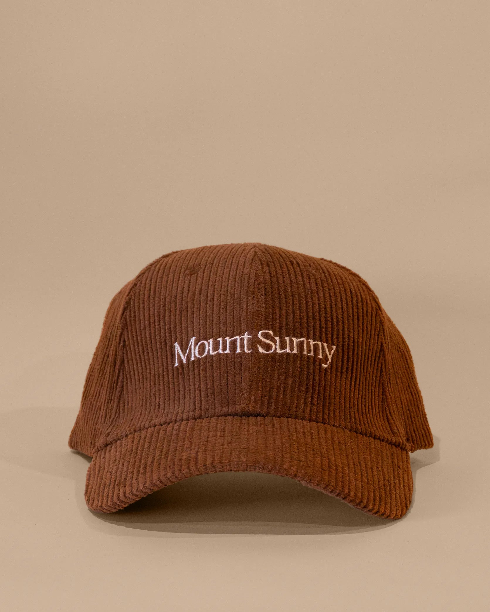 Corduroy Logo Hat - Chestnut