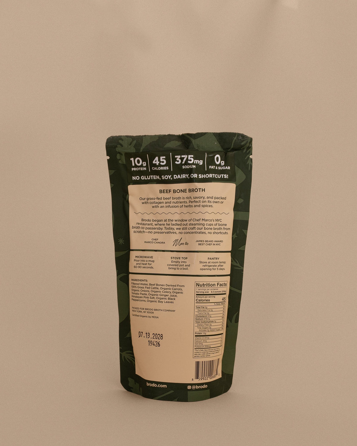 Grass-Fed Beef Bone Broth
