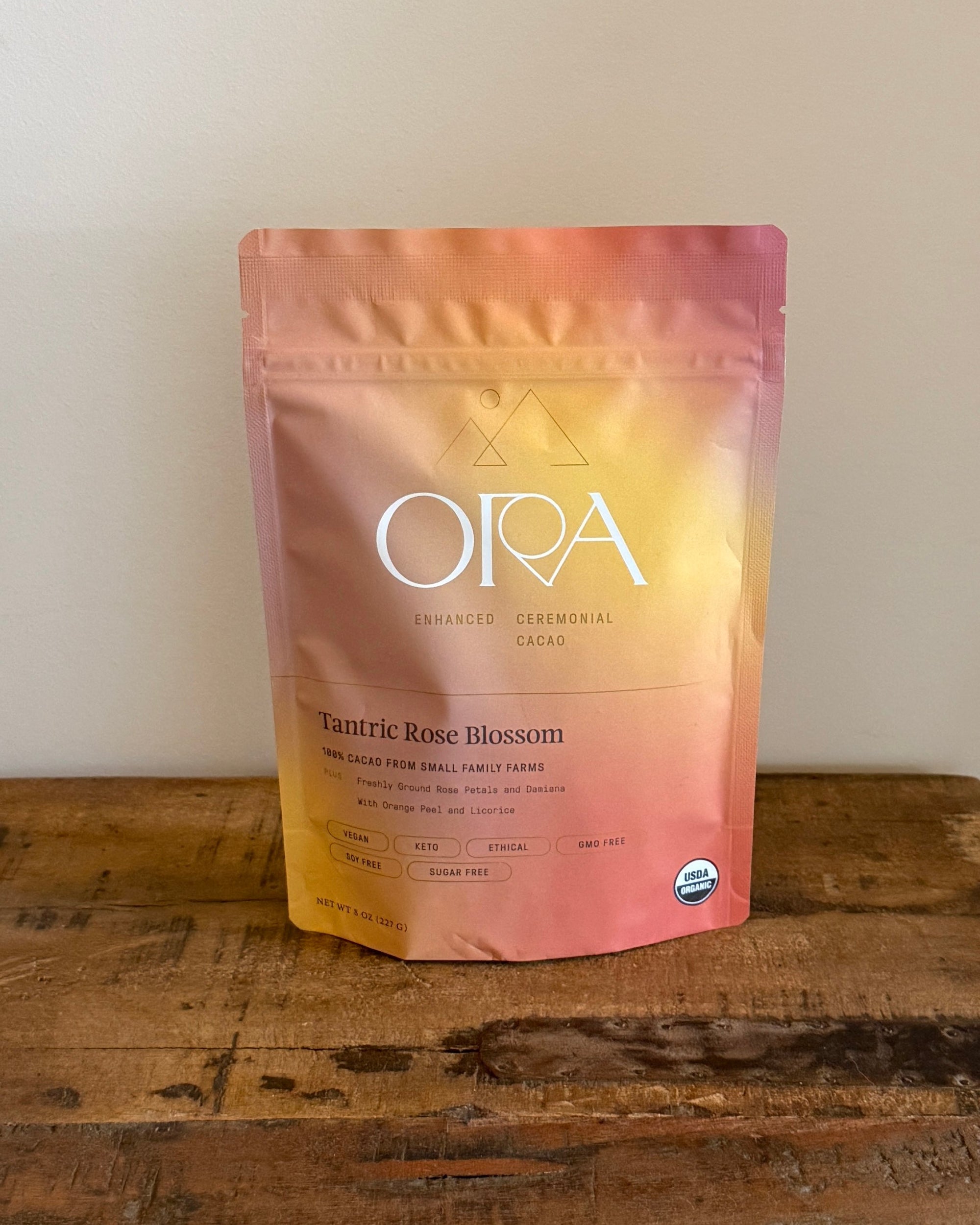 Tantric Rose Blossom Enhanced Cacao